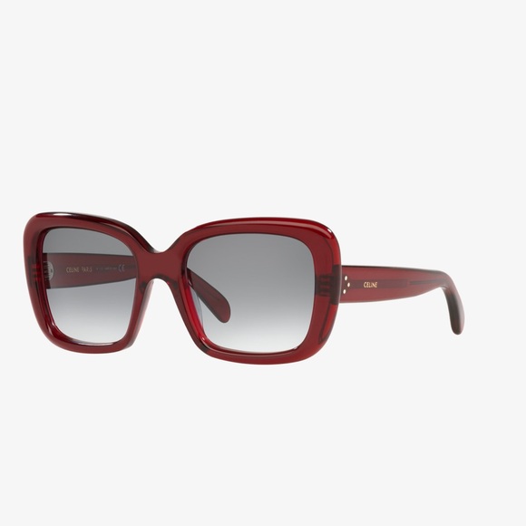 CELINE BORDEAUX/SMOKE GRADIENT SQUARE ACETATE SUNGLASSES
CL40162I - Picture 3 of 5